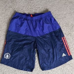 Adidas Supernova Men short sport climacool sz XL purple Boston Marathon 2015